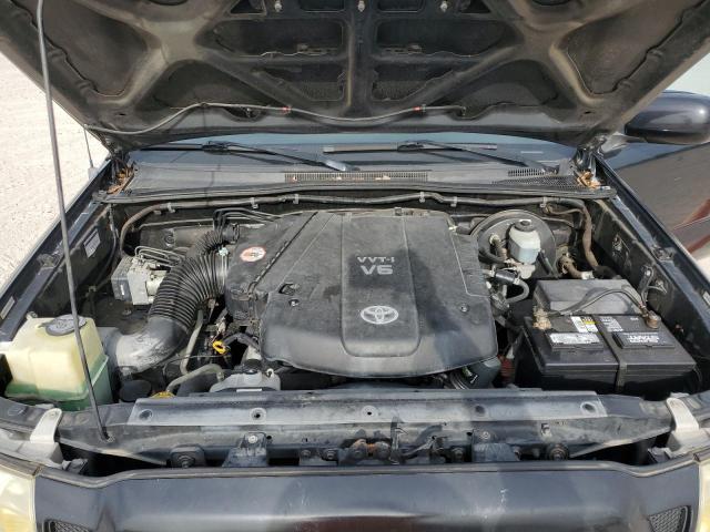 3TMJU62N76M015654 - 2006 TOYOTA TACOMA DOUBLE CAB PRERUNNER BLACK photo 11