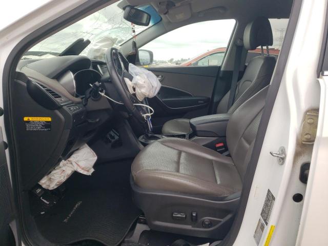 5XYZU3LA4EG189626 - 2014 HYUNDAI SANTA FE WHITE photo 7