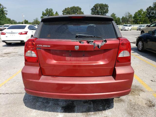 1B3HB28C97D587939 - 2007 DODGE CALIBER RED photo 6