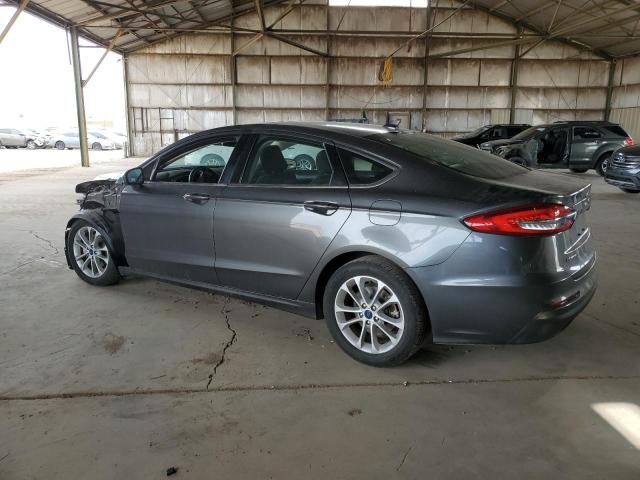 3FA6P0HD5LR150466 - 2020 FORD FUSION SE GRAY photo 2