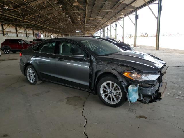 3FA6P0HD5LR150466 - 2020 FORD FUSION SE GRAY photo 4