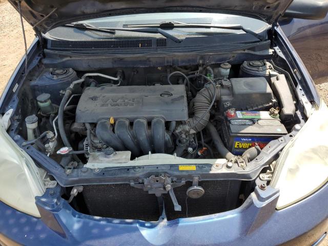 2T1KR32E93C025160 - 2003 TOYOTA COROLLA MA XR BLUE photo 12