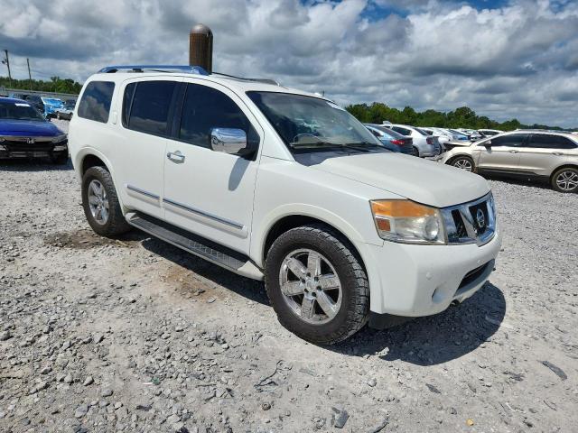 5N1AA0NF7EN605024 - 2014 NISSAN ARMADA PLATINUM 白色 照片 4