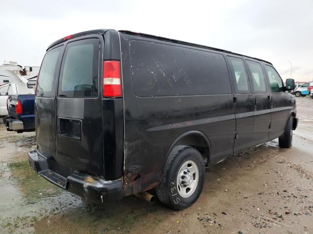 1GCHG39K991140740 - 2009 CHEVROLET EXPRESS BLACK photo 3