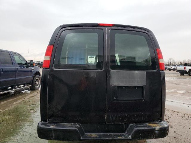 1GCHG39K991140740 - 2009 CHEVROLET EXPRESS BLACK photo 6