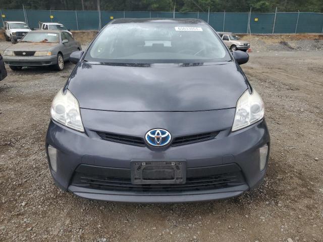 JTDKN3DU7D5555545 - 2013 TOYOTA PRIUS GRAY photo 5