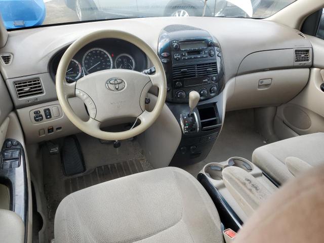 5TDZA23C84S071584 - 2004 TOYOTA SIENNA CE SILVER photo 8