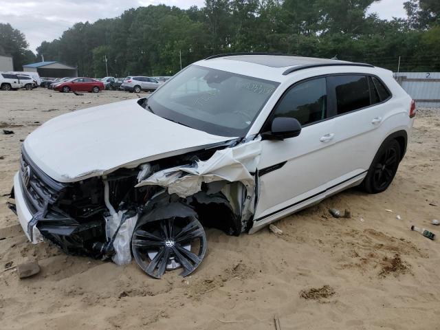 1V2SC2CA3PC218666 - 2023 VOLKSWAGEN ATLAS CROS SEL R-LINE WHITE photo 1