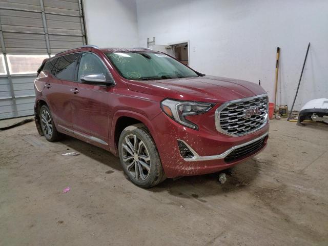 3GKALXEXXJL191476 - 2018 GMC TERRAIN DENALI RED photo 1