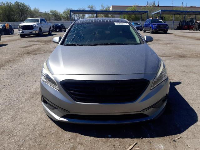 5NPE24AF8FH058251 - 2015 HYUNDAI SONATA SE SILVER photo 5