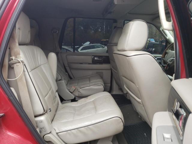 5LMFU28557LJ25653 - 2007 LINCOLN NAVIGATOR 红色 照片 6