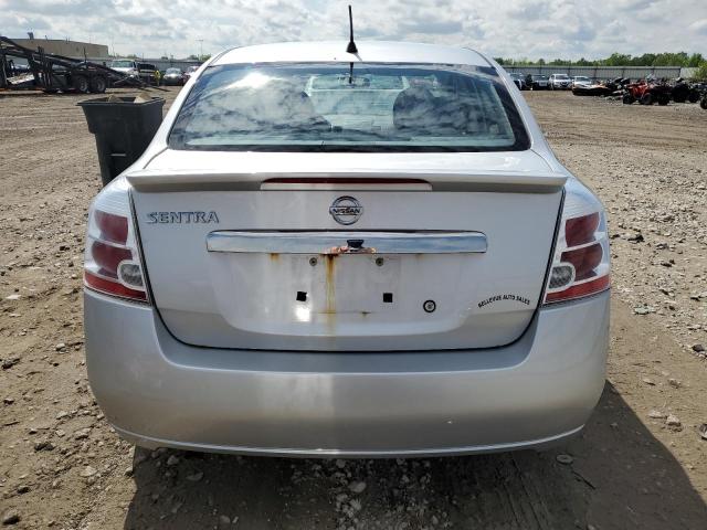 3N1AB6AP2BL700818 - 2011 NISSAN SENTRA 2.0 SILVER photo 6