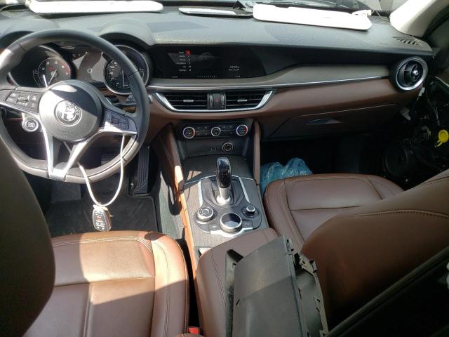 ZASFAKBN0J7B76378 - 2018 ALFA ROMEO STELVIO TI BROWN photo 8