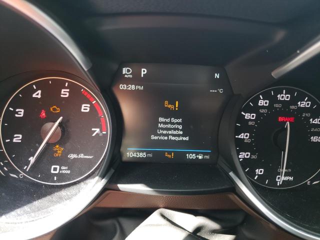 ZASFAKBN0J7B76378 - 2018 ALFA ROMEO STELVIO TI BROWN photo 9