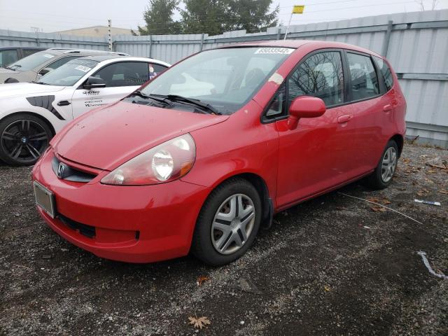 JHMGD38407S817235 - 2007 HONDA FIT RED photo 2