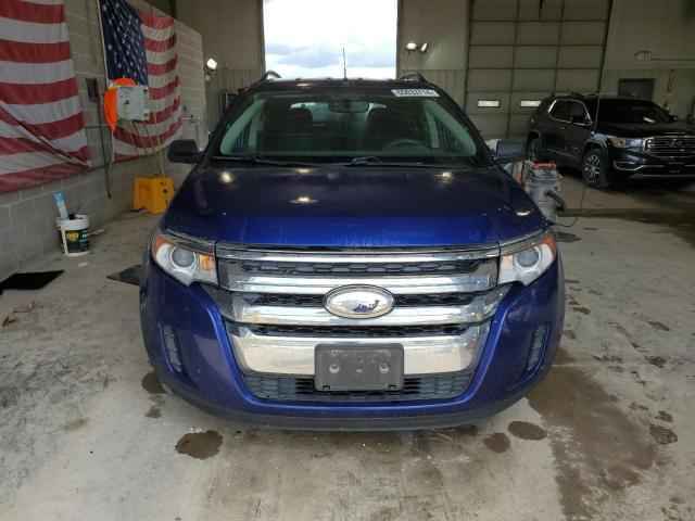 2FMDK3GC3EBB64552 - 2014 FORD EDGE SE BLUE photo 5