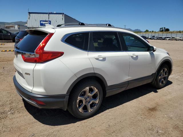 5J6RW2H52HL011412 - 2017 HONDA CR-V EX WHITE photo 3