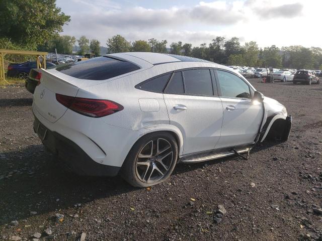 4JGFD6BB3MA196527 - 2021 MERCEDES-BENZ GLE COUPE AMG 53 4MATIC WHITE photo 3