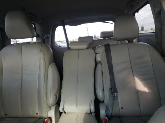 5TDYK3DC0CS270477 - 2012 TOYOTA SIENNA XLE თეთრი ფოტო 10