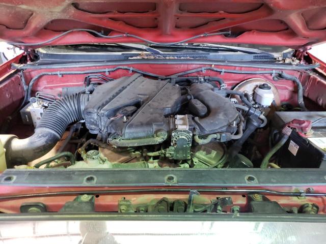 5TEUU42N97Z358441 - 2007 TOYOTA TACOMA ACCESS CAB წითელი ფოტო 11