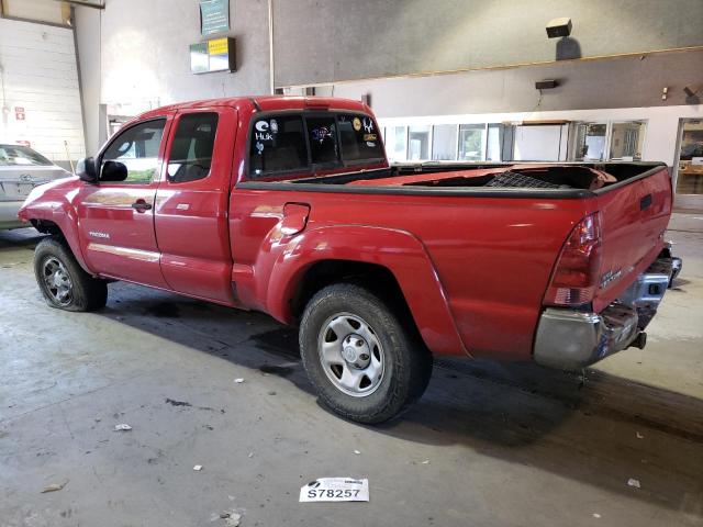 5TEUU42N97Z358441 - 2007 TOYOTA TACOMA ACCESS CAB წითელი ფოტო 2