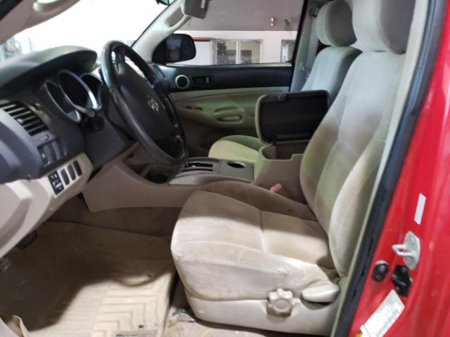 5TEUU42N97Z358441 - 2007 TOYOTA TACOMA ACCESS CAB წითელი ფოტო 7