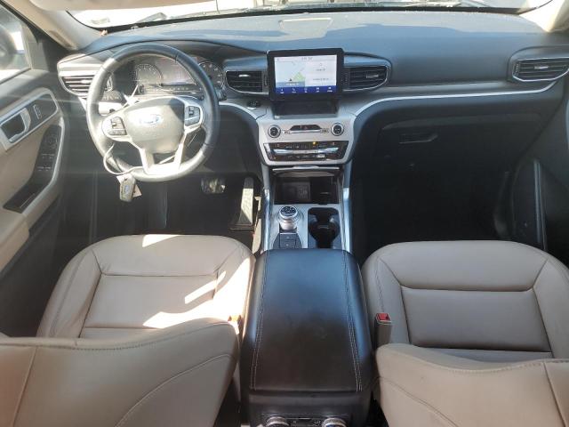 1FMSK8DH2MGC10772 - 2021 FORD EXPLORER XLT SILVER photo 8