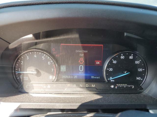 1FMSK8DH2MGC10772 - 2021 FORD EXPLORER XLT SILVER photo 9