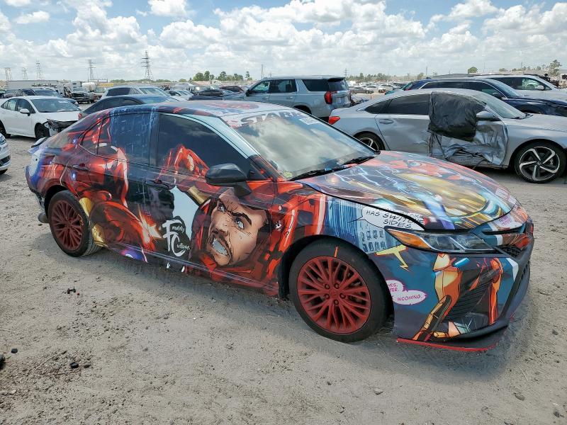 4T1B11HK9JU649657 - 2018 TOYOTA CAMRY L TWO TONE photo 4