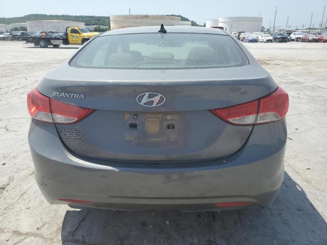 5NPDH4AE8DH212536 - 2013 HYUNDAI ELANTRA GLS GRAY photo 6