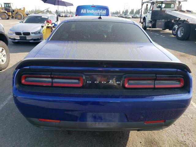 2C3CDZFJXMH563861 - 2021 DODGE CHALLENGER R/T SCAT PACK BLUE photo 6