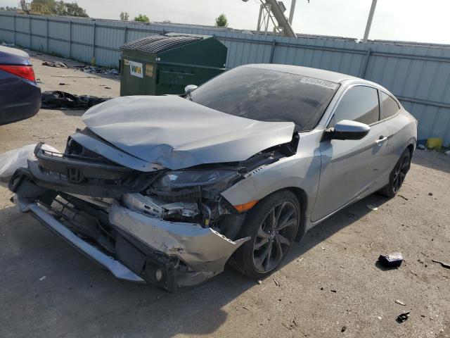 2HGFC4B86KH309306 - 2019 HONDA CIVIC SPORT ნაცრისფერი ფოტო 1