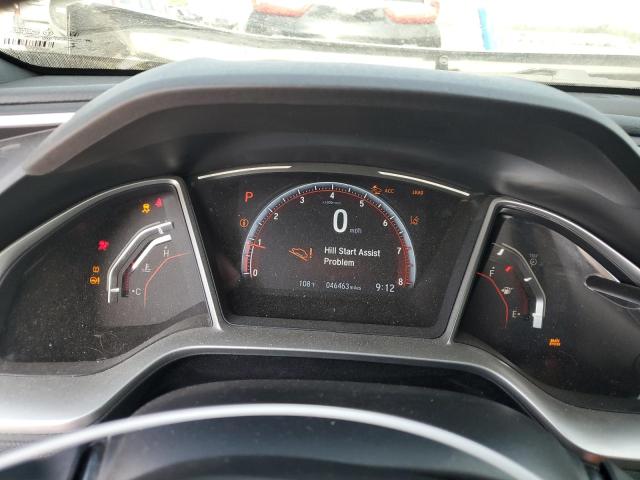 2HGFC4B86KH309306 - 2019 HONDA CIVIC SPORT ნაცრისფერი ფოტო 9