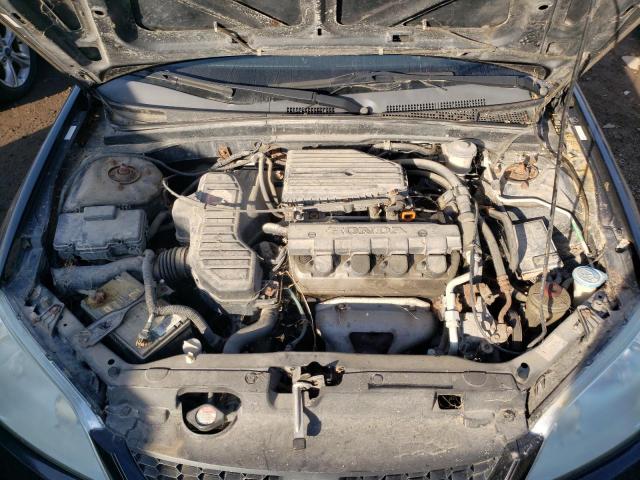 1HGEM22155L053831 - 2005 HONDA CIVIC DX VP BLACK photo 7