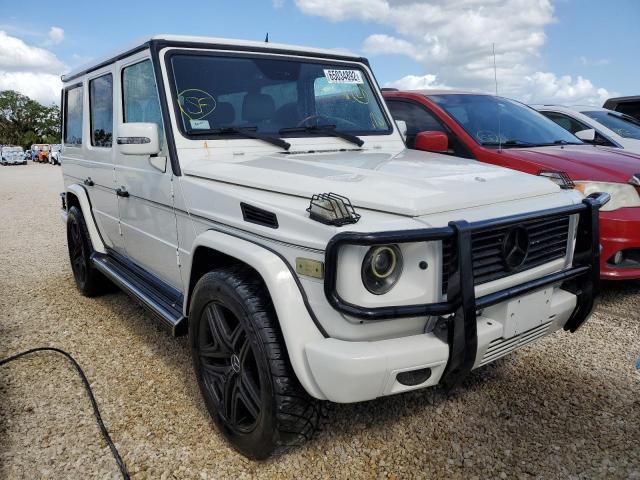 WDCYR49E68X173243 - 2008 MERCEDES-BENZ G 500 WHITE photo 1