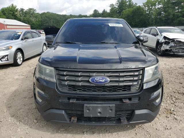1FM5K8AR8HGA76964 - 2017 FORD EXPLORER POLICE INTERCEPTOR Қара фото 5
