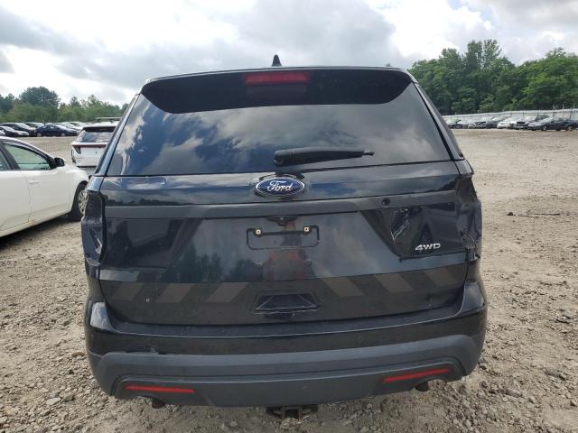 1FM5K8AR8HGA76964 - 2017 FORD EXPLORER POLICE INTERCEPTOR Қара фото 6