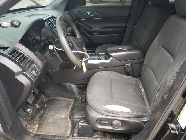 1FM5K8AR8HGA76964 - 2017 FORD EXPLORER POLICE INTERCEPTOR Қара фото 7