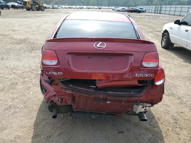 JTHBH96S265045322 - 2006 LEXUS SC 300 RED photo 6