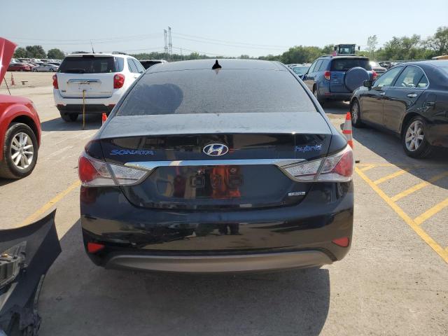 KMHEC4A48EA115822 - 2014 HYUNDAI SONATA HYBRID BLACK photo 6