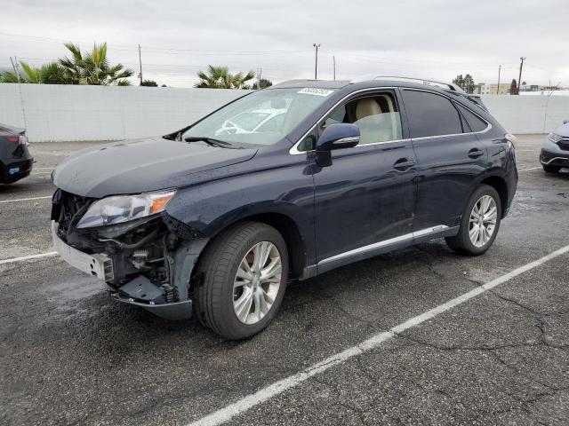 JTJBC1BA0A2015399 - 2010 LEXUS RX 450 BLUE photo 1