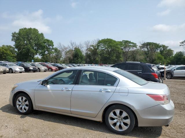 1HGCP36828A019955 - 2008 HONDA ACCORD EXL SILVER photo 2