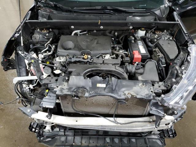2T3G1RFV5KC004113 - 2019 TOYOTA RAV4 LE Чорний фото 12