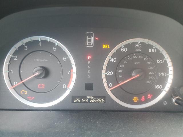 1HGCS2B83BA004550 - 2011 HONDA ACCORD EXL أسود صورة 9