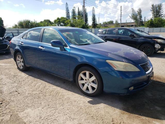 JTHBJ46G272046699 - 2007 LEXUS ES 350 BLUE photo 4