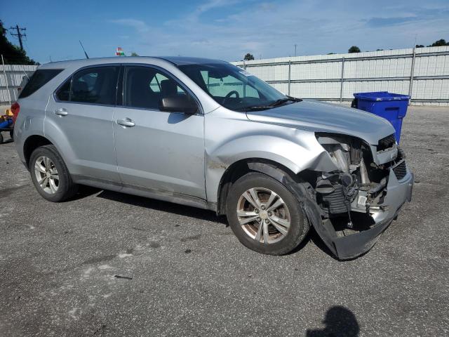 2GNALBEK8C1129637 - 2012 CHEVROLET EQUINOX LS ვერცხლისფერი ფოტო 4