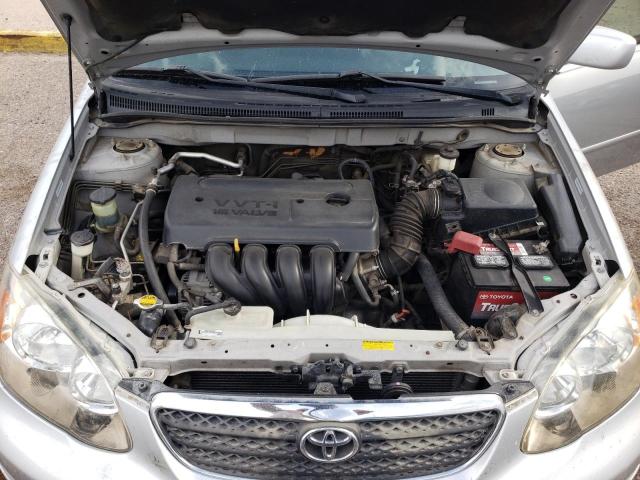 1NXBR30EX8Z997312 - 2008 TOYOTA COROLLA CE SILVER photo 11