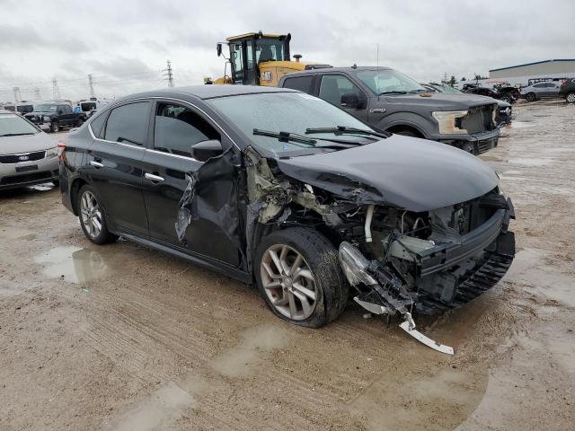 3N1AB7APXDL764422 - 2013 NISSAN SENTRA S BLACK photo 4