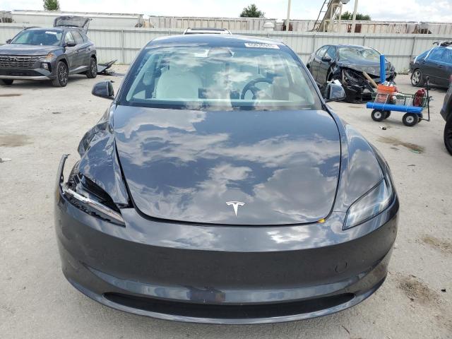 5YJ3E1EA2SF034306 - 2025 TESLA MODEL 3 灰色 照片 5