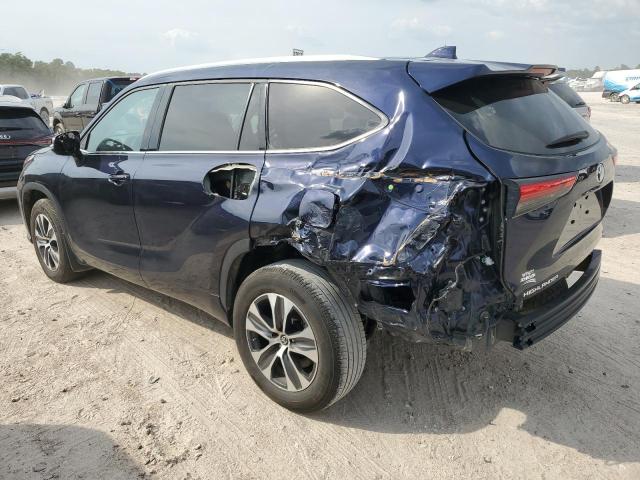 5TDGZRAH7MS084429 - 2021 TOYOTA HIGHLANDER XLE Կապույտ լուսանկար 2